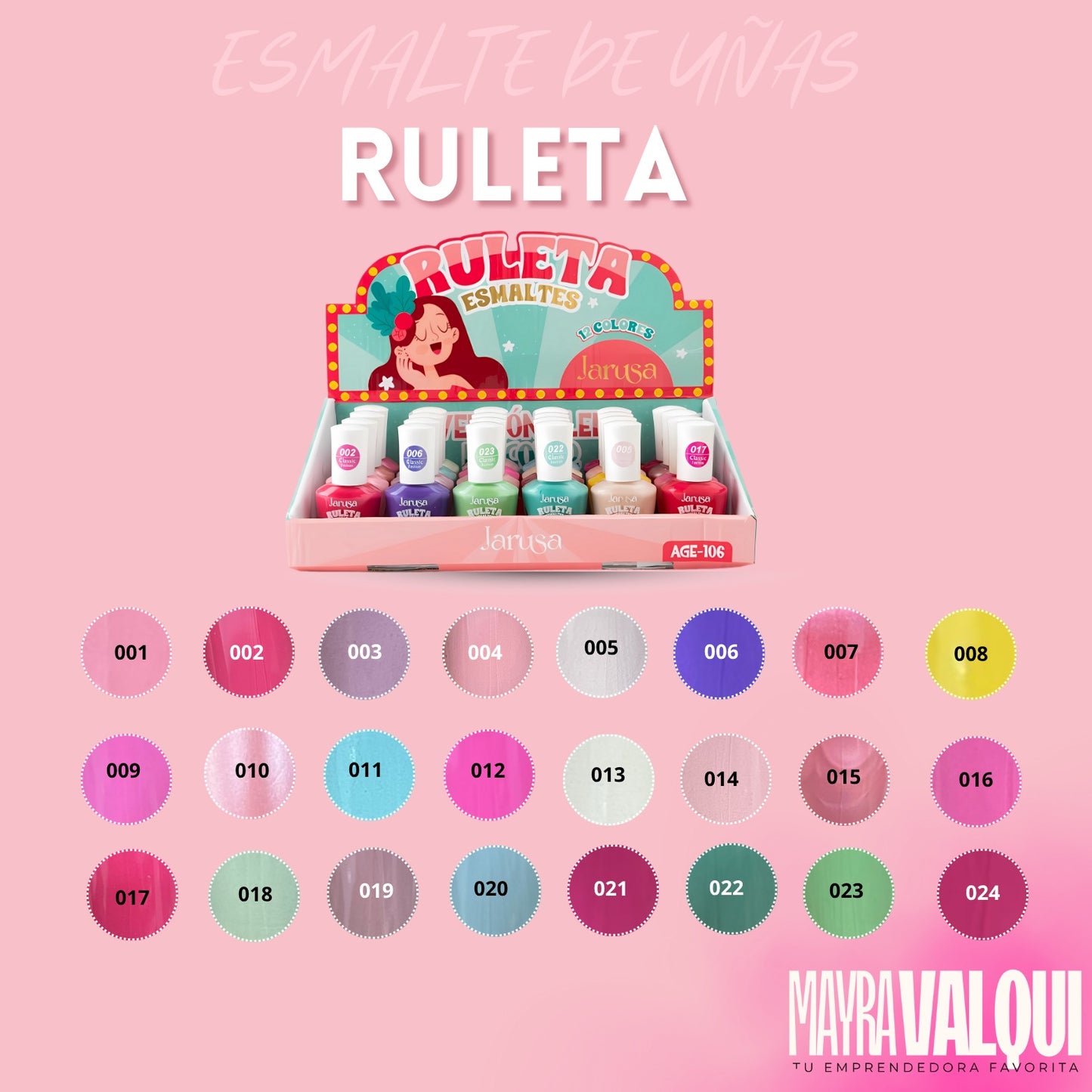 ESMALTE RULETA
