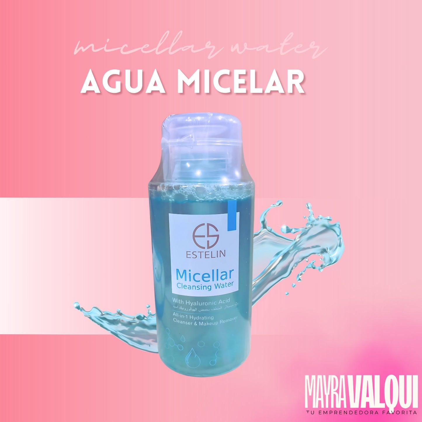AGUA MICELAR ACIDO HIARULONICO