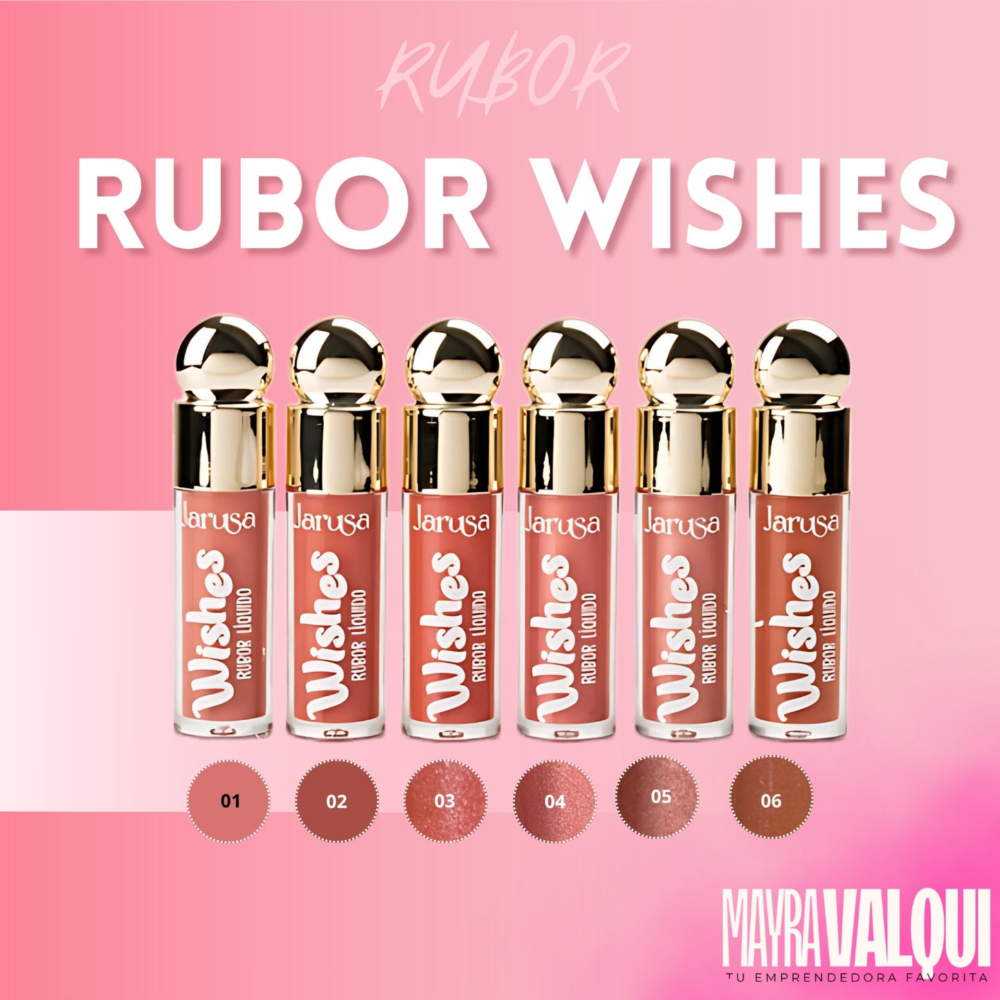 WISHES RUBOR LIQUIDO