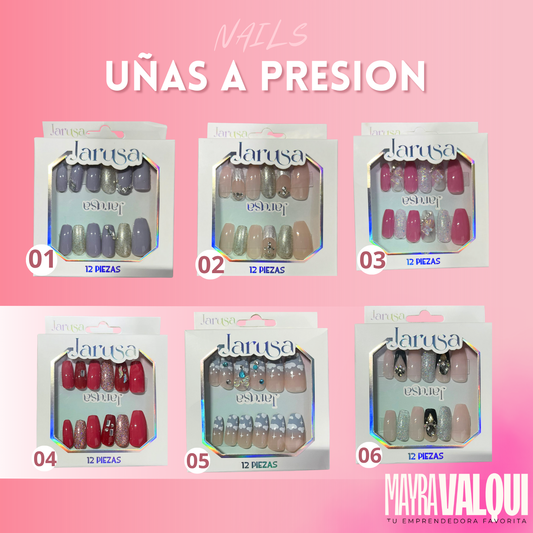 UÑA WHITE NAILS JARUSA