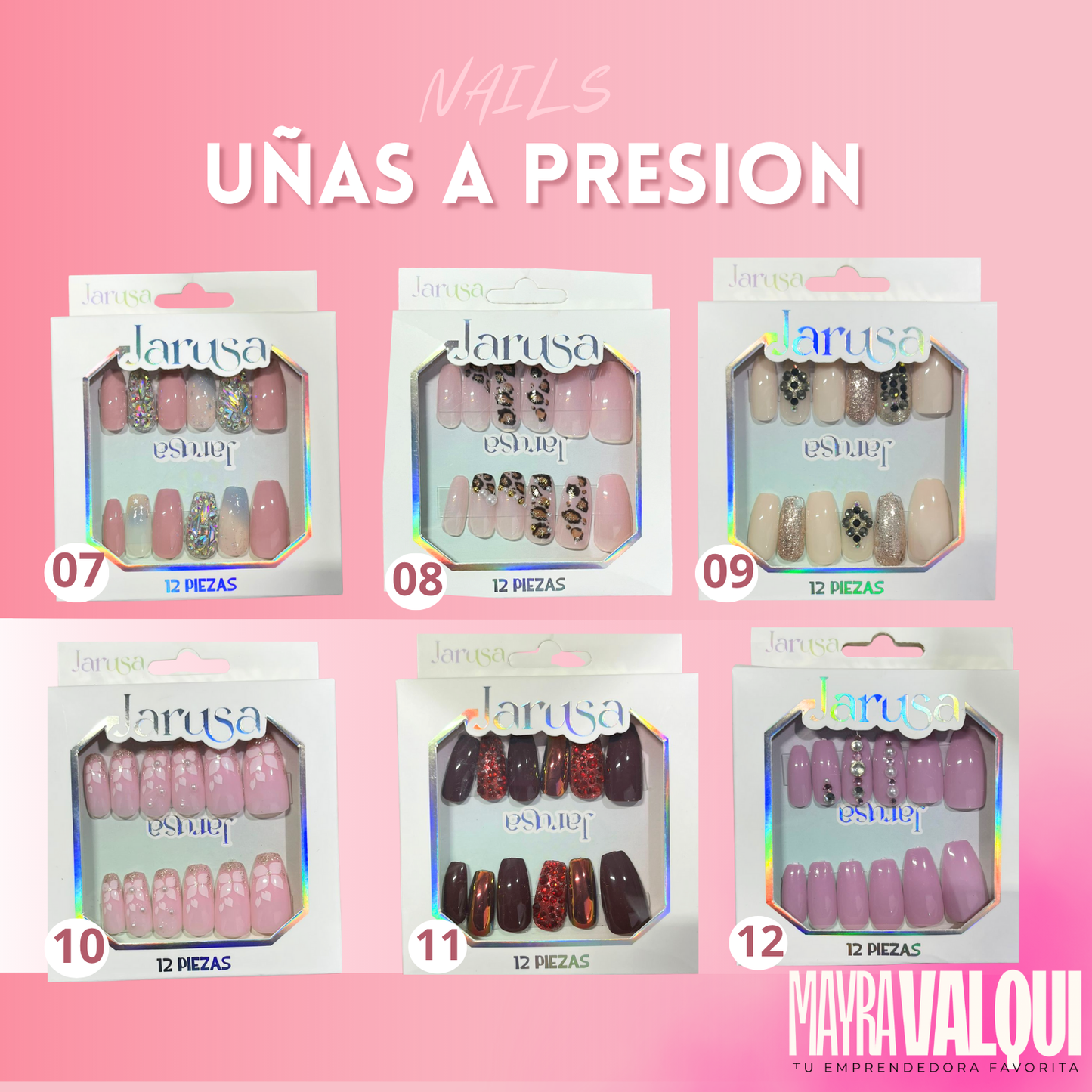UÑA WHITE NAILS JARUSA