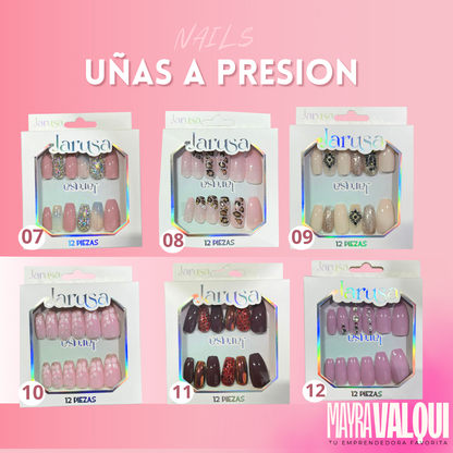 UÑA WHITE NAILS JARUSA