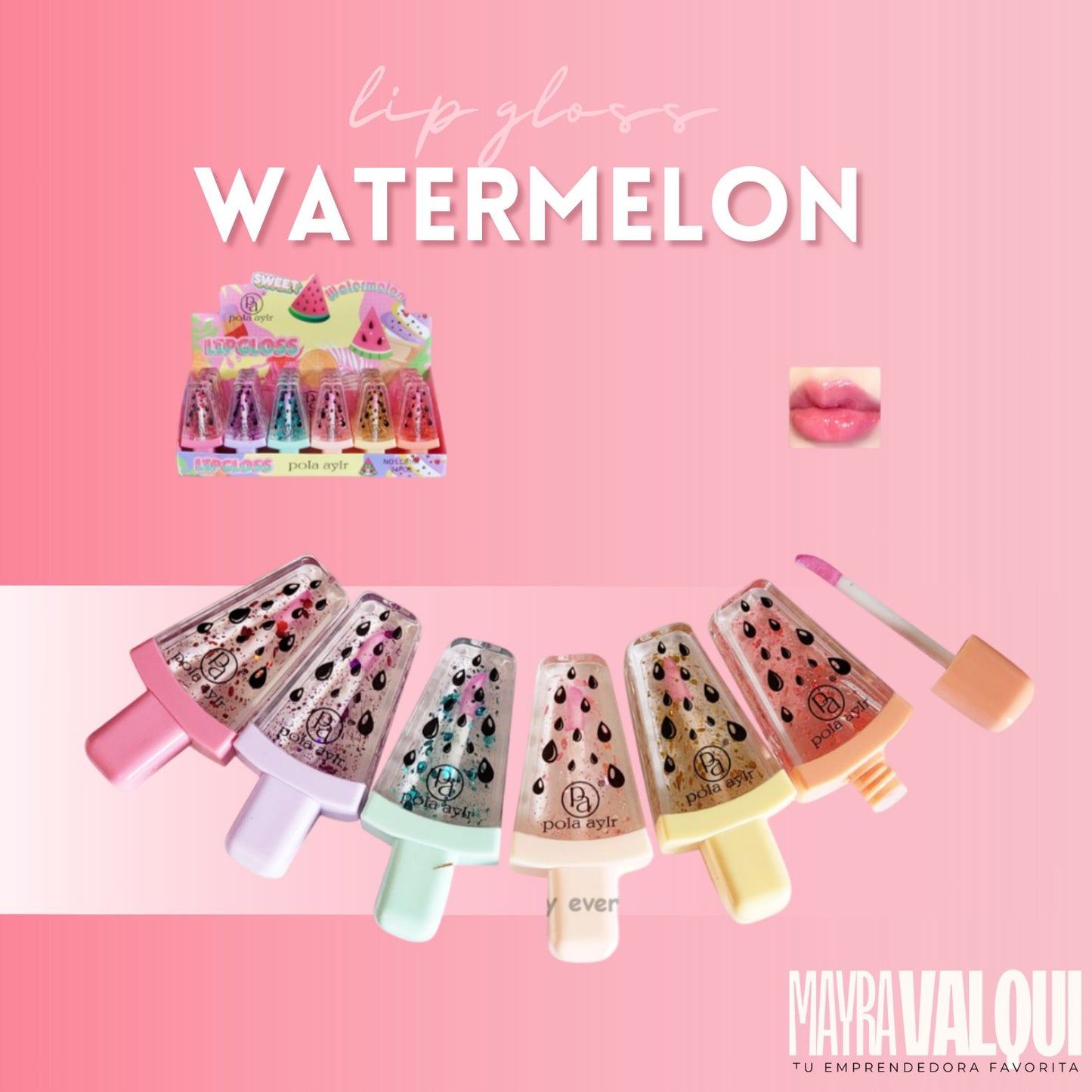 LIP GLOSS WATERMELON POLA AYRL