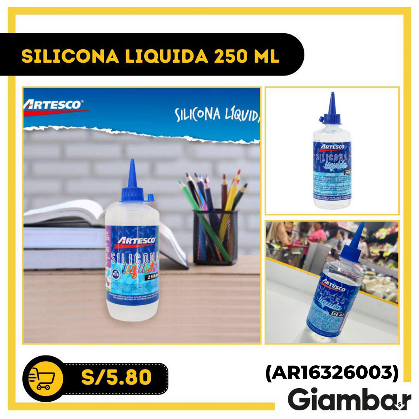 SILICONA LIQUIDA 250ML