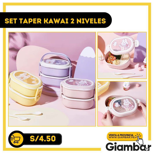 SET TAPER KAWAI 2 NIVELES