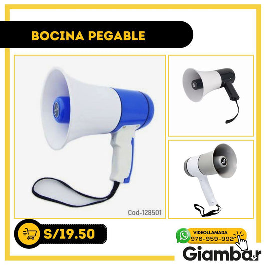 BOCINA PEGABLE