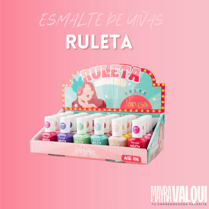 ESMALTE RULETA